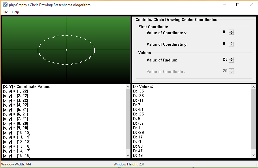 Application based on Win32 APIs & OpenGL, A small win32 GUI application written in C. Source code available in my Github Repository.